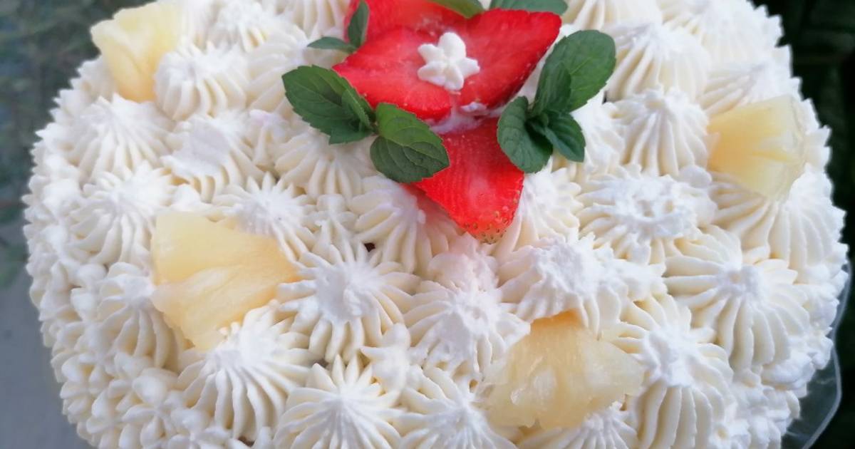 Ricetta Torta alla frutta 🍓🍍🍓🍍 di Ljubica Milutinovic - Cookpad