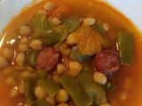 Garbanzo con habichuela