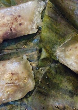 Hình của món Bánh bột khoai mì chay.