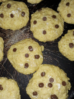 Una foto de Galletas de avena y chips de chocolate