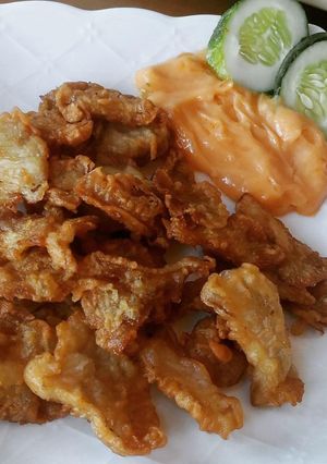 Foto resep Jamur crispy cocol mayo #ketopad