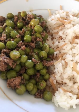 صورة لوصفة يخنة البازلاء