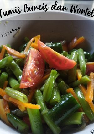 Foto resep Tumis Buncis dan Wortel