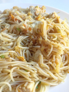 Una foto de Fideos orientales con soja