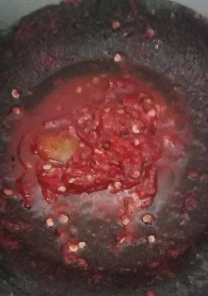 Foto resep Sambel terasi huhhah