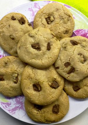 Una foto de Cookies de chocolate caseras🍪🍫