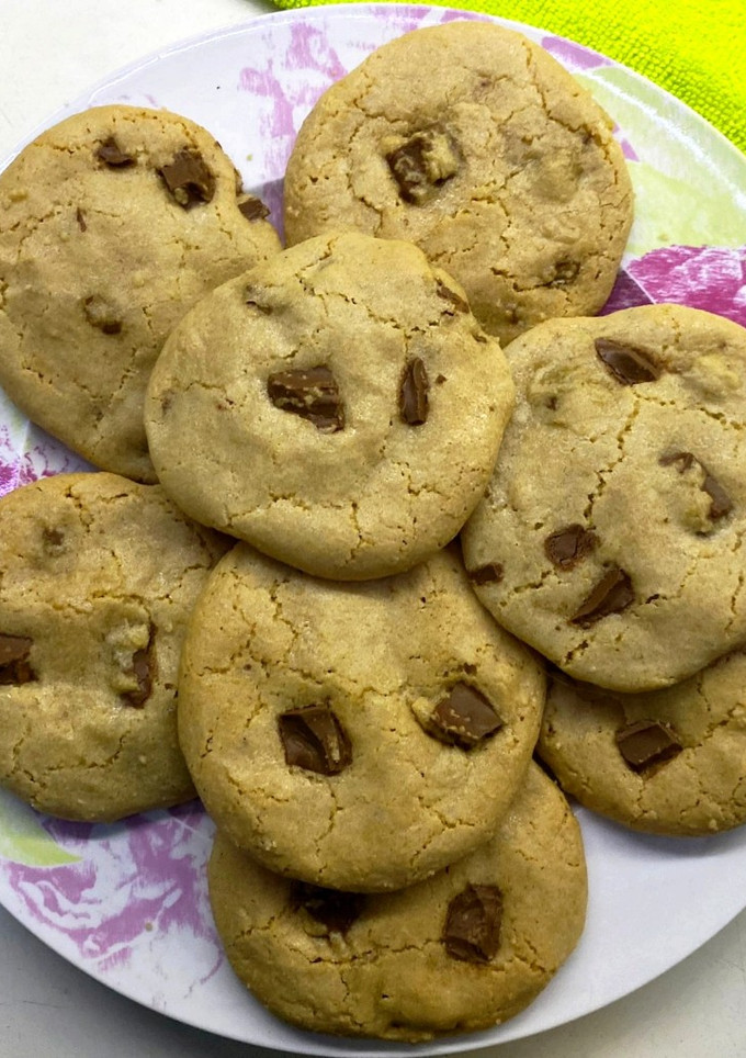 Una foto de Cookies de chocolate caseras🍪🍫