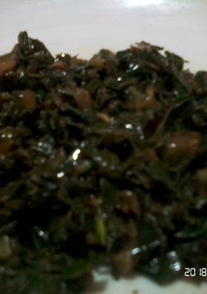 A picture of Sukuma wiki recipe.