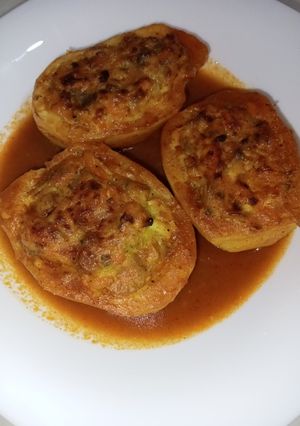 صورة لوصفة قوارب البطاطا