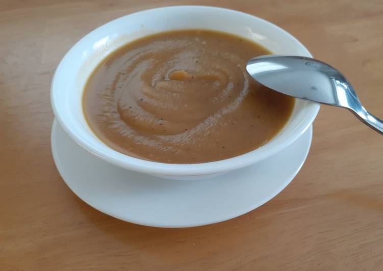 Easiest Way to Make Quick Vegan Potato Soup (Crohns-friendly)