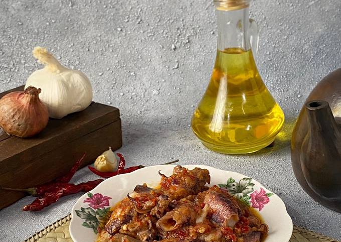 Sambal sotong mertuaku