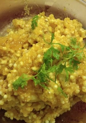 A picture of SABUDANA UPMA without onion.