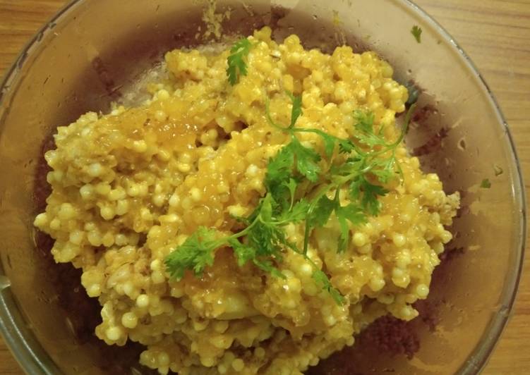 SABUDANA UPMA without onion