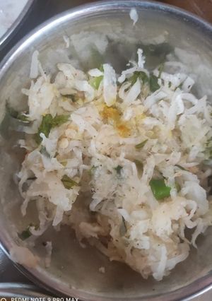 मूली का लच्छा (mooli ka lacha recipe in Hindi) रेसिपी मुख्य फोटो
