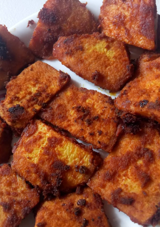 சேனைக்கிழங்கு/கருணைக்கிழங்கு தவா ரோஸ்ட் செய்முறை முக்கிய புகைப்படம்