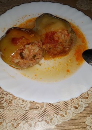 O poză a rețetei Ardei umpluți.