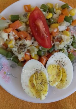 ভেজিটেবল চাট (vegetable chaat recipe in Bengali) রেসিপির প্রধান ছবি