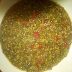 A picture of Dengu/Green grams(polished).