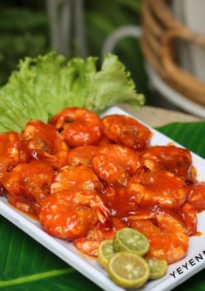 Foto resep Udang Bakar Madu