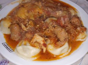 Una foto de Relleno para sorrentinos o raviolones de pollo (primera parte)