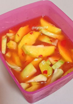 Foto resep 12. Asinan mangga segerrr tanpa tmbahan cuka atau asem