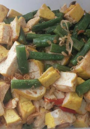 Foto resep Oseng Tahu Buncis