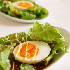 A picture of Salad with Gochujang Sauce and Mayonnaise.