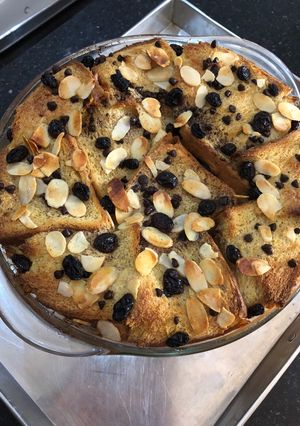Foto resep Apple Bread Pudding