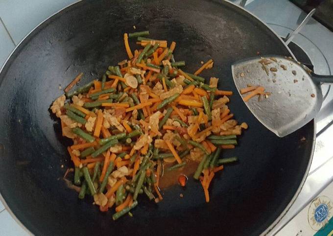 Resep Tumis Kacang Panjang Wortel Dan Tempe Oleh Nur Mutmainnah Cookpad