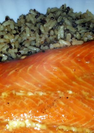 A picture of steelhead trout.