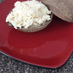 A picture of Rasta Charlie's Caribbean Coconut Rice.