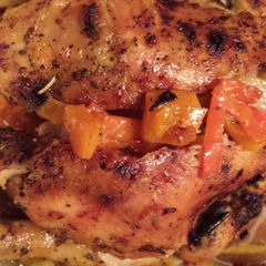 A picture of Cornish hens.