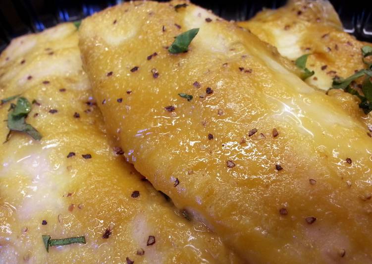 Recipe of Homemade Mango-Honey Mustard Tilapia