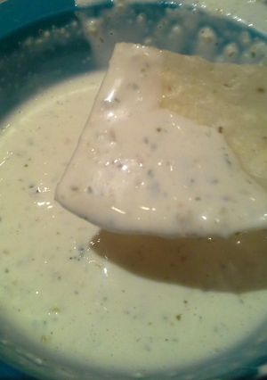 A picture of Creamy Jalapeno dip.