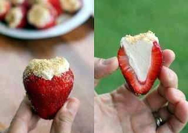 Easiest Way to Prepare Ultimate Larry&#39;s stuffed Strawberries