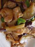 Eggplant and Pork Stir-fry at a Ramen Shop