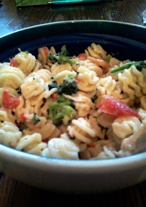 A picture of THE LAZY MOMS PARMESAN ALFREDO.