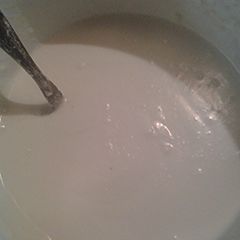 A picture of Coconut batter.