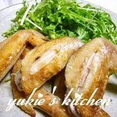 A picture of Yakitori Shop-style Salt Grilled Chicken Wings!.