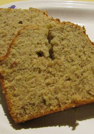 Una foto de Budín de banana