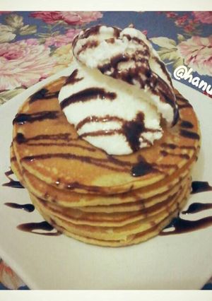 Foto resep Simple pancake