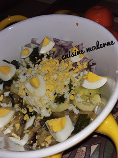 صورة لوصفة سلطة متنوعة صحية 🥚😋