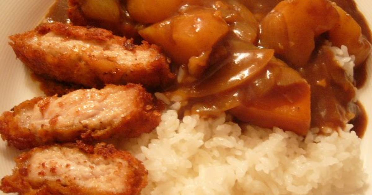 Filling Pork Cutlet Curry Recipe by cookpad.japan Cookpad