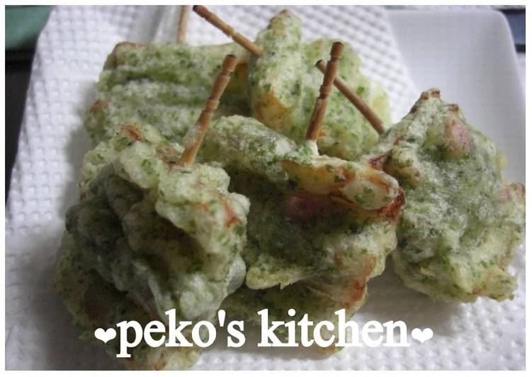 Chikuwa Isobe (Seaweed) Fritters