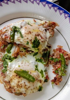 A picture of Afghani Omelette.