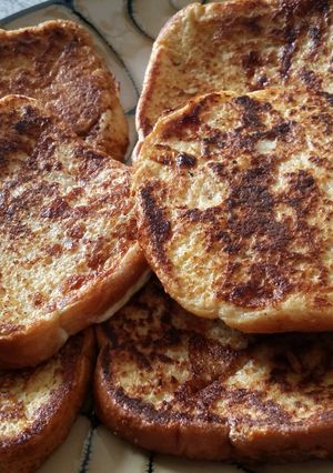 A picture of Mom's French Toast.