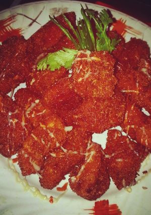 A picture of Crispy chicken fried.