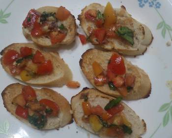 Ready to Serve Tomato and Basil Bruschetta Practical Delicious