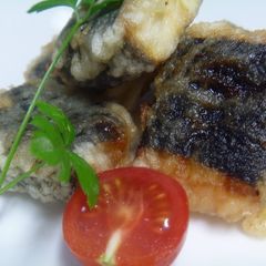 A picture of Macrobiotic Recipe! Tofu Prepared Like Fish.