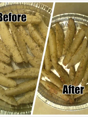 Recipe Parmesan Potato Wedges which Delicious